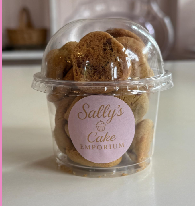 "Pop in your bag' cookies