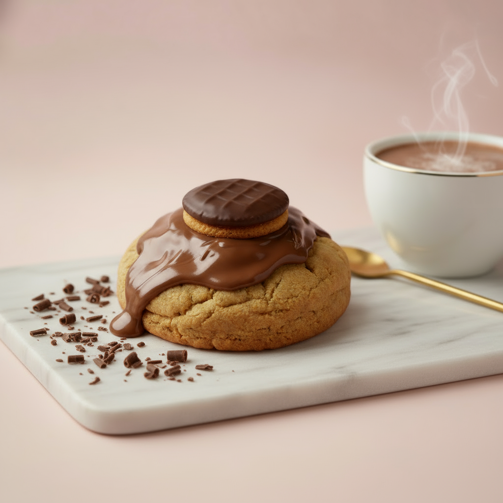 Jaffa Cake Loaded Cookie