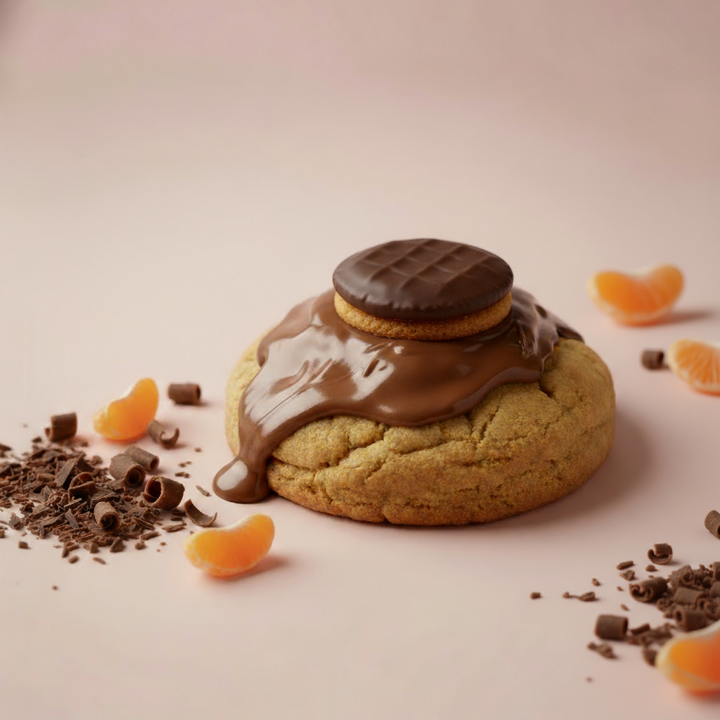 Jaffa Cake Loaded Cookie