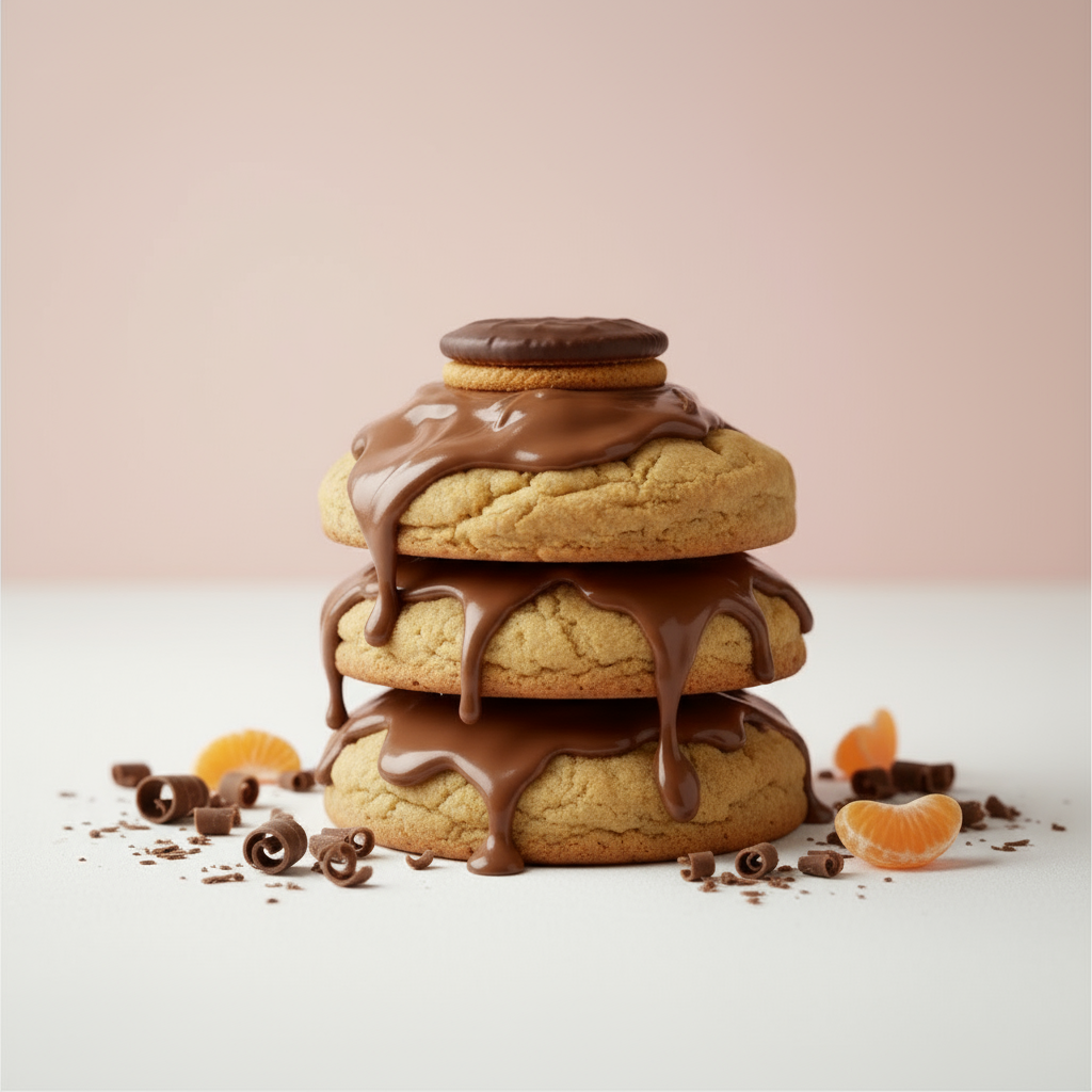 Jaffa Cake Loaded Cookie