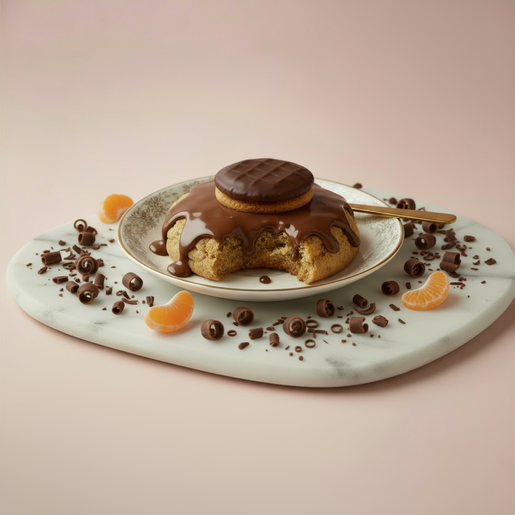 Jaffa Cake Loaded Cookie